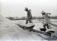 臺灣鹽業的發展與變遷>鹽味人生—那些曬鹽與鹽工的故事>鹽工群像—鹽分地帶的生活日常